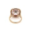 "Wholesaler Closing Down Must Be Sold" 14K Rose Gold, 9.79ct Kunzite and Diamond, Halo Cocktail Ring - 4