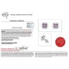 "Wholesaler Closing Down Must Be Sold" 14K White Gold, 0.80ct TSW Burmese Ruby and Diamond, Stud Earrings - 5