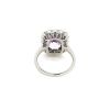 "Wholesaler Closing Down Must Be Sold" 14K White Gold, Kunzite and Diamond, Halo Ring - 4