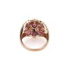 "Wholesaler Closing Down Must Be Sold" 14K Rose Gold, Pink Sapphire and Diamond, Cocktail Ring - 4