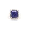 "Wholesaler Closing Down Must Be Sold" 14K Rose Gold, 7.24ct Tanzanite and Diamond, Halo Ring - 2