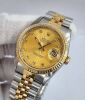 Rolex Datejust 36mm Ref:16233 X Serial Gold Diamond Dial 1991 Box and Papers - 3