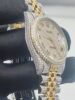 36MM TWO TONE CUSTOM DIAMOND DIAL CASE AND BRACELET #MK1263 - 4