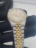 36MM TWO TONE CUSTOM DIAMOND DIAL CASE AND BRACELET #MK1263 - 7