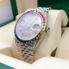 ROLEX FULLY ICED OUT RAINBOW DATEJUST41 JUBILEE #MK1266 - 8