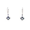 "The Farrah" Earrings in 18K White Gold - 2