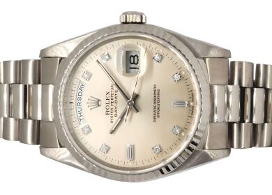 Rolex Day Date 18k White Gold 36mm - 1992