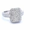 "Retailer Liquidation" Brand New 14k Cluster Diamond ring - 3