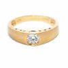 18K Yellow Gold Diamond ring - 2