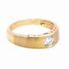 18K Yellow Gold Diamond ring - 3