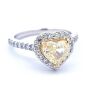 "Retailer Liquidation" Brand New 1.02 ct Diamond Ring 18K White Gold - 4