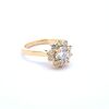 GIA Certified Diamond Ring 18K gold - 5