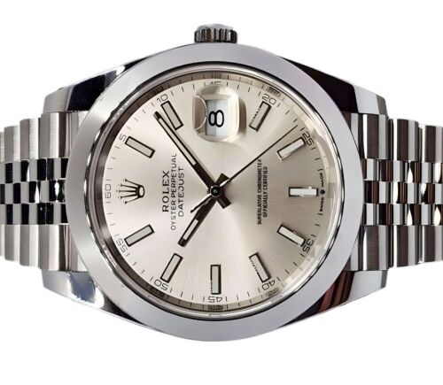 Rolex Datejust 41mm Silver Dial - 2021