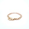 "Retailer Liquidation" Brand New 9K Yellow Gold Belcher bolt bracelet - 4