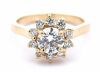 GIA Certified Diamond Ring 18K gold