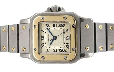 Cartier Santos Ladies Two Tone Vintage 24mm - 1990s