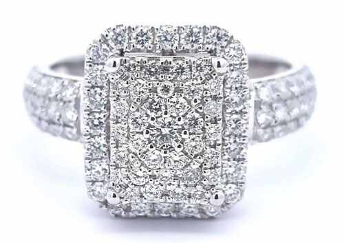 "Retailer Liquidation" Brand New 14k Cluster Diamond ring