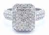 "Retailer Liquidation" Brand New 14k Cluster Diamond ring