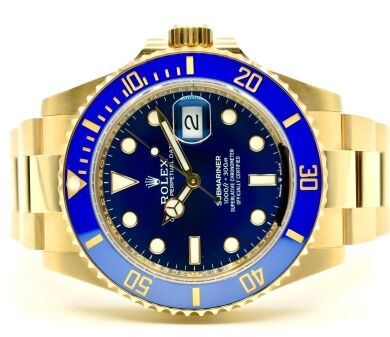 Rolex Submariner Date Bluesy 18k Yellow Gold 41mm - 2022