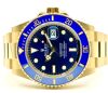 Rolex Submariner Date Bluesy 18k Yellow Gold 41mm - 2022