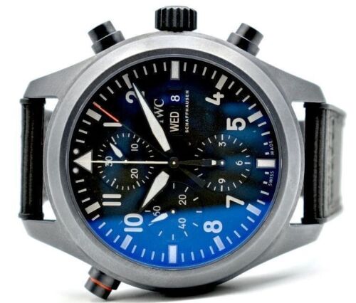 IWC Pilots Watch Top Gun double Chronograph Ceratanium UNWORN