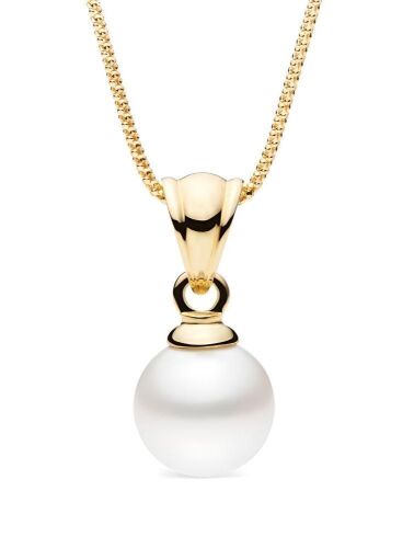 Pearl Pendant 18ct Yellow Gold - Fay