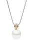 Pearl Pendant 18ct Yellow and White Gold - Stella - 2