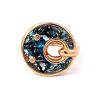 "Wholesaler Closing Down Must Be Sold" Invisible set set Topaz and Diamond ring in 14K Rose Gold