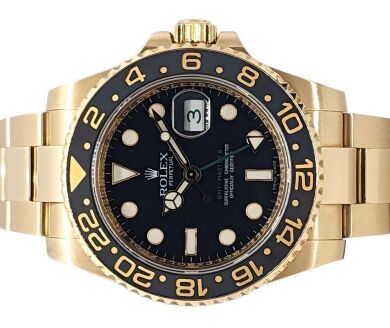 Rolex GMT Master II 18k Yellow Gold 40mm - 2011