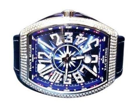 FRANCK MULLER ICED OUT V4 VANGUARD YACHTING