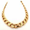 Mens 9ct Solid Gold Diamond Cut Curb Chain 113.4 Grams - 2