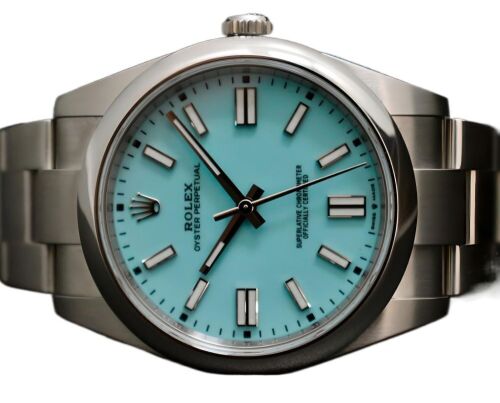 Rolex Oyster Perpetual 41mm Tiffany Dial - 2022