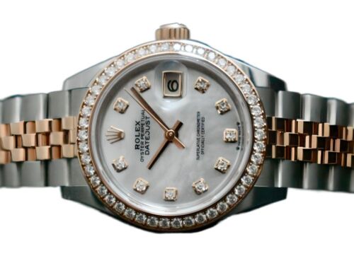 Rolex Datejust 28 Two Tone Everose Mother of Pearl Dial - 2023