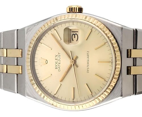 Rolex Two Tone Oysterquartz Datejust 36mm - 1978