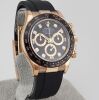 Rolex Daytona 18k Rose Gold Oysterflex Diamond Dial 40mm - 2022 - 3