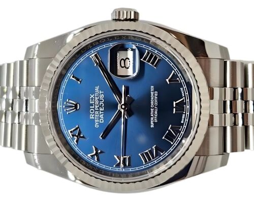 Rolex Datejust 36mm Blue Dial - 2017