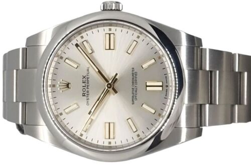 Rolex 124300 Oyster Perpetual Silver 41mm 2022 Box & Papers