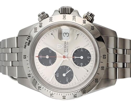 Tudor Prince Date Chronograph Panda 40mm - 1999 H16 Serial