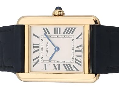 Cartier Tank Solo 18k Yellow Gold 31mm x 24.4mm - 2010's