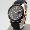 Rolex Yachtmaster Oysterflex 18k Rose Gold 40mm - 2018 - 4