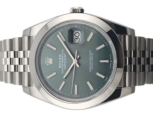 Rolex Datejust 41 Mint Green Jubilee 41mm - 2023