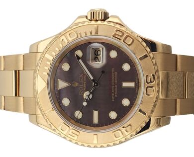 Rolex Yachtmaster 18K Yellow Gold MOP Tahitian Dial 40mm - 2004