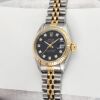 Rolex 69173G Two Tone Black Diamond Dial 26mm - 6