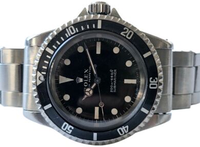 Vintage Rolex Submariner 5513 Meters First 1967