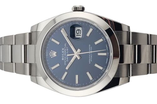 Rolex Datejust 41 Blue Dial 41mm