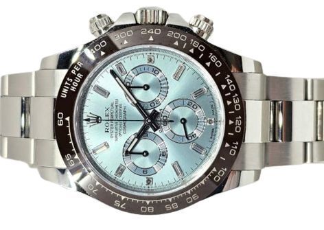 Rolex Daytona Platinum Baguette Dial 116506 (2018)