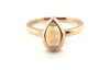 14ct Rose Gold Marquise cut Opal Ring - 2