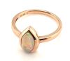 14ct Rose Gold Marquise cut Opal Ring - 3