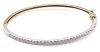 "Wholesaler Closing Down Must Be Sold" round brilliant 9ct Gold & diamond bangle