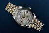 Rolex Day Date II 41mm 218238 Ruby/Baguette Diamond Champagne Dial 2015 - 2